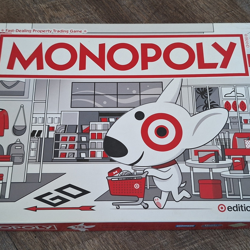 Monopoly Board Game with Bullseye Design